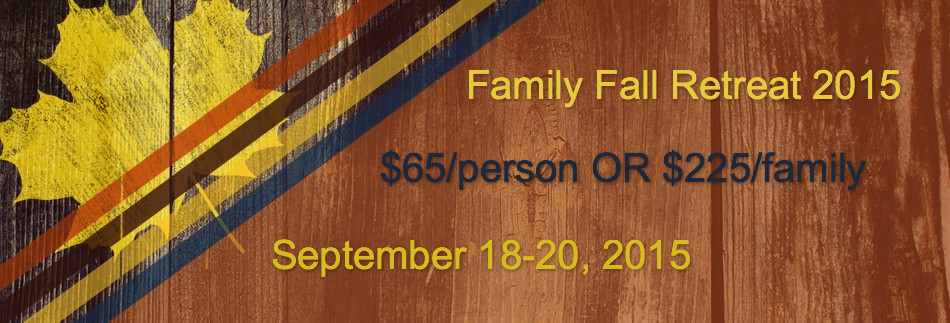 Fall Events Church Website Banner